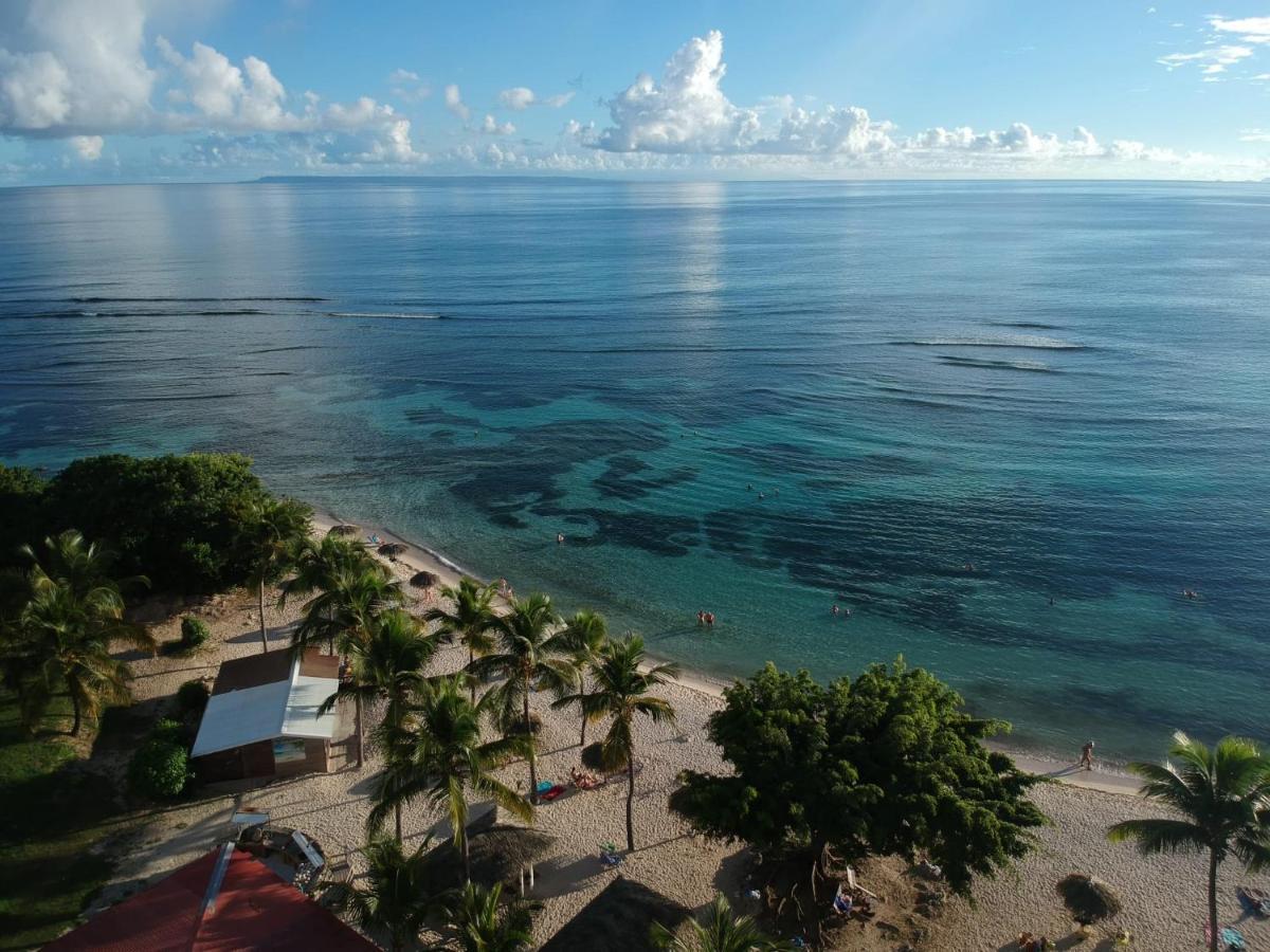 Guadeloupe- Saint-Francois- Residence Anse Des Rochers - Appartement Quart De Villa Etage - Vue Mer- 4 Personnes - Lit Bebe Sur Demande - Citerne Et Wifi Prives -Animaux Ok-Acces Plage Direct -Apnee Bien-Etre Experience Sur Demande Avec Instructeur A 외부 사진