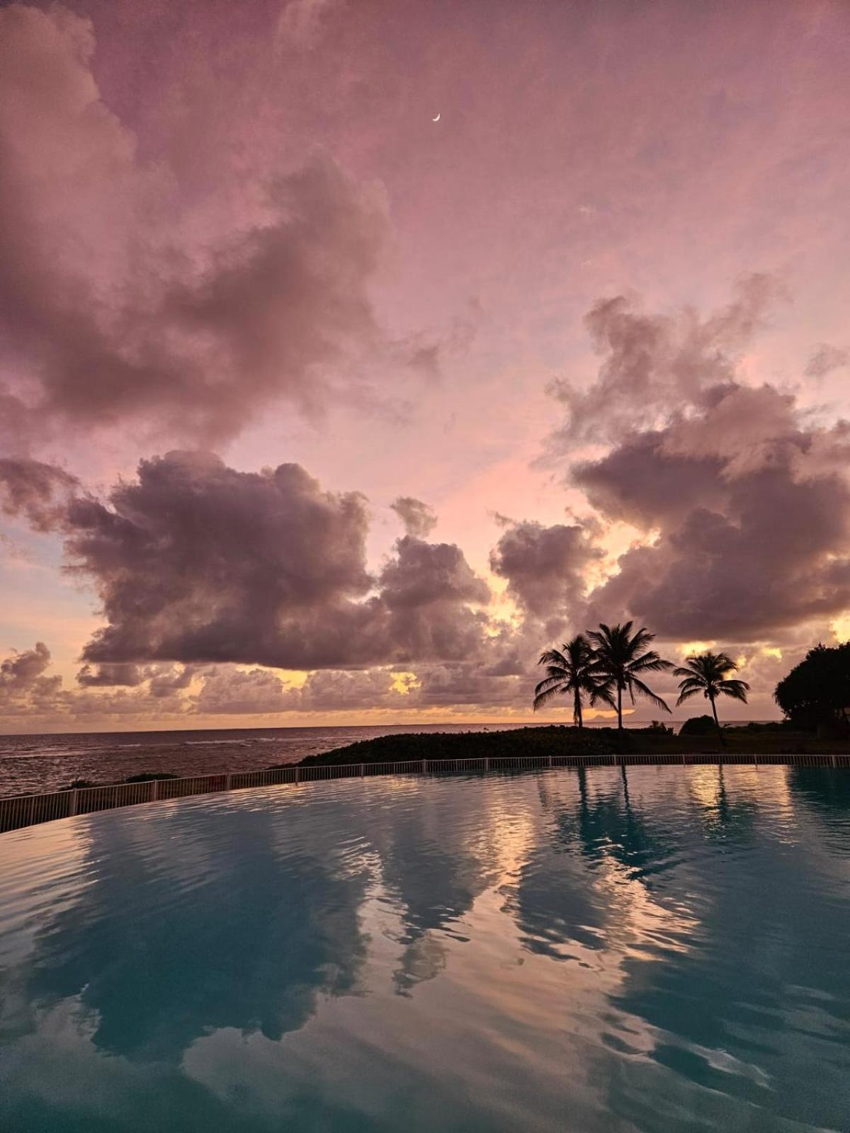 Guadeloupe- Saint-Francois- Residence Anse Des Rochers - Appartement Quart De Villa Etage - Vue Mer- 4 Personnes - Lit Bebe Sur Demande - Citerne Et Wifi Prives -Animaux Ok-Acces Plage Direct -Apnee Bien-Etre Experience Sur Demande Avec Instructeur A 외부 사진