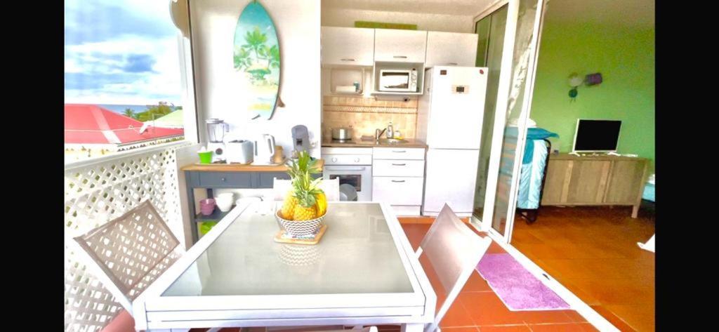 Guadeloupe- Saint-Francois- Residence Anse Des Rochers - Appartement Quart De Villa Etage - Vue Mer- 4 Personnes - Lit Bebe Sur Demande - Citerne Et Wifi Prives -Animaux Ok-Acces Plage Direct -Apnee Bien-Etre Experience Sur Demande Avec Instructeur A 외부 사진