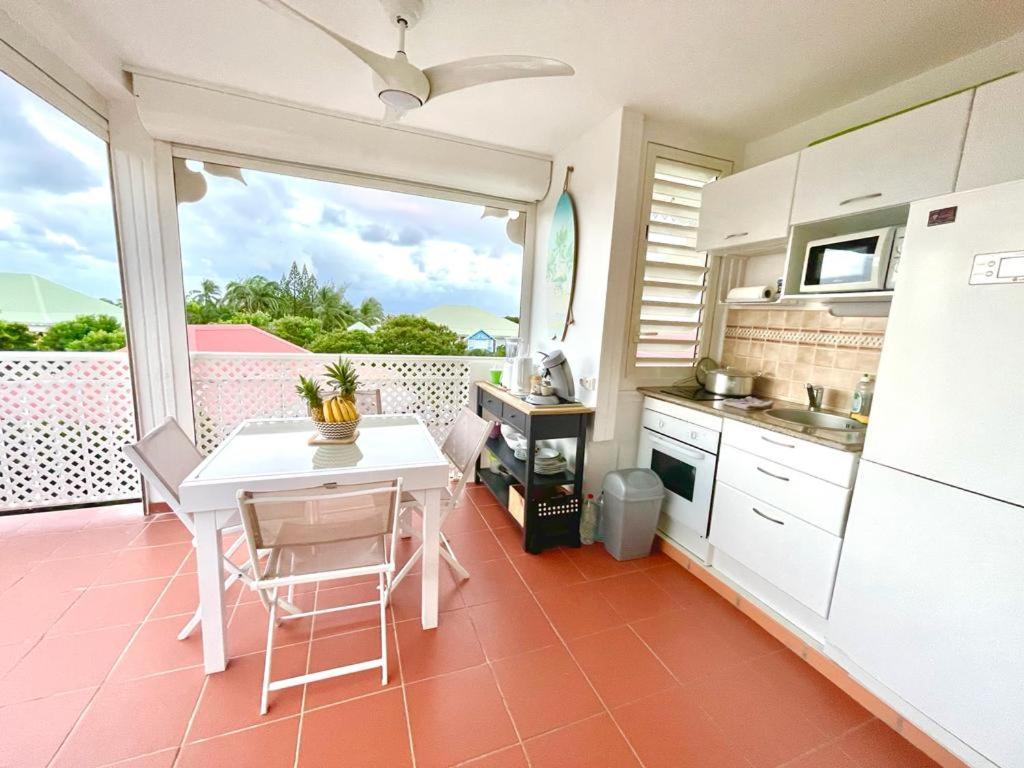 Guadeloupe- Saint-Francois- Residence Anse Des Rochers - Appartement Quart De Villa Etage - Vue Mer- 4 Personnes - Lit Bebe Sur Demande - Citerne Et Wifi Prives -Animaux Ok-Acces Plage Direct -Apnee Bien-Etre Experience Sur Demande Avec Instructeur A 외부 사진