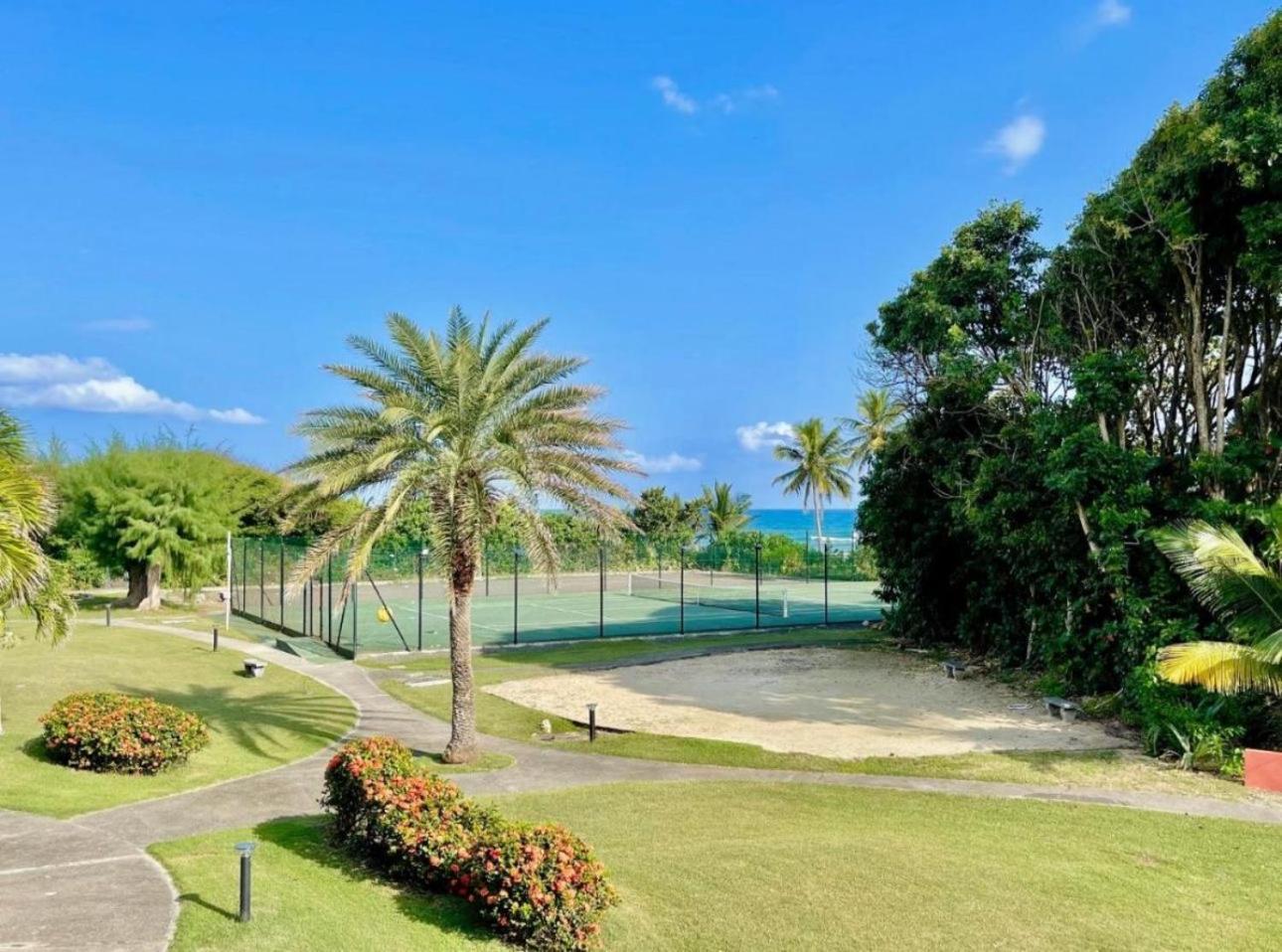 Guadeloupe- Saint-Francois- Residence Anse Des Rochers - Appartement Quart De Villa Etage - Vue Mer- 4 Personnes - Lit Bebe Sur Demande - Citerne Et Wifi Prives -Animaux Ok-Acces Plage Direct -Apnee Bien-Etre Experience Sur Demande Avec Instructeur A 외부 사진