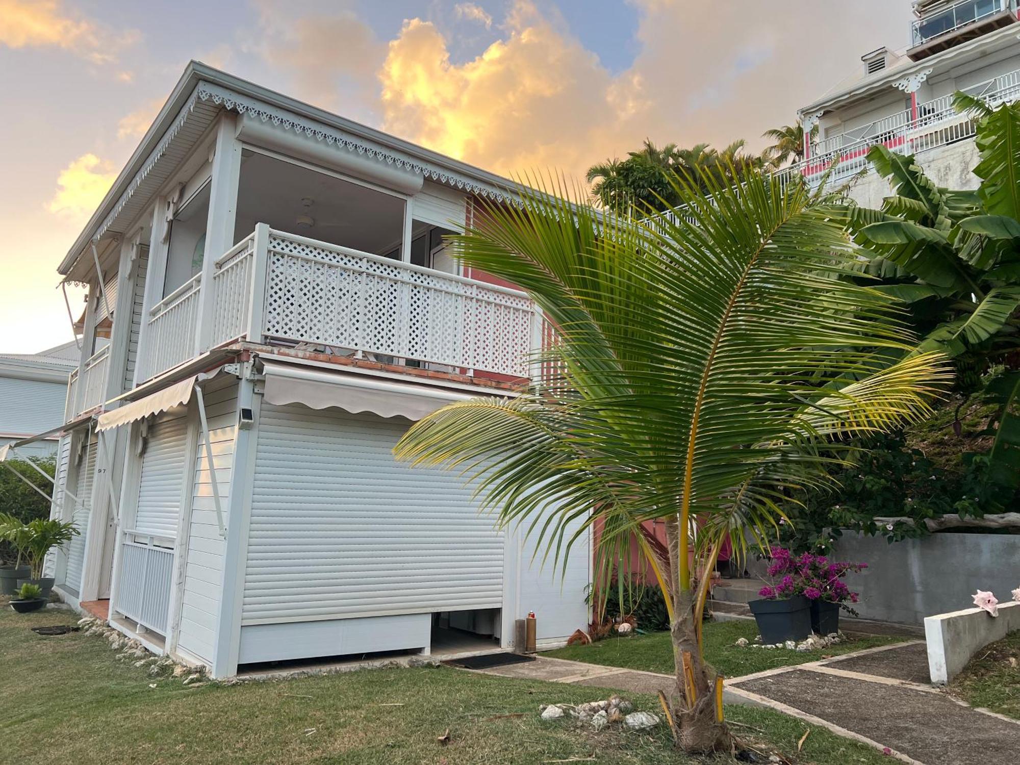 Guadeloupe- Saint-Francois- Residence Anse Des Rochers - Appartement Quart De Villa Etage - Vue Mer- 4 Personnes - Lit Bebe Sur Demande - Citerne Et Wifi Prives -Animaux Ok-Acces Plage Direct -Apnee Bien-Etre Experience Sur Demande Avec Instructeur A 외부 사진
